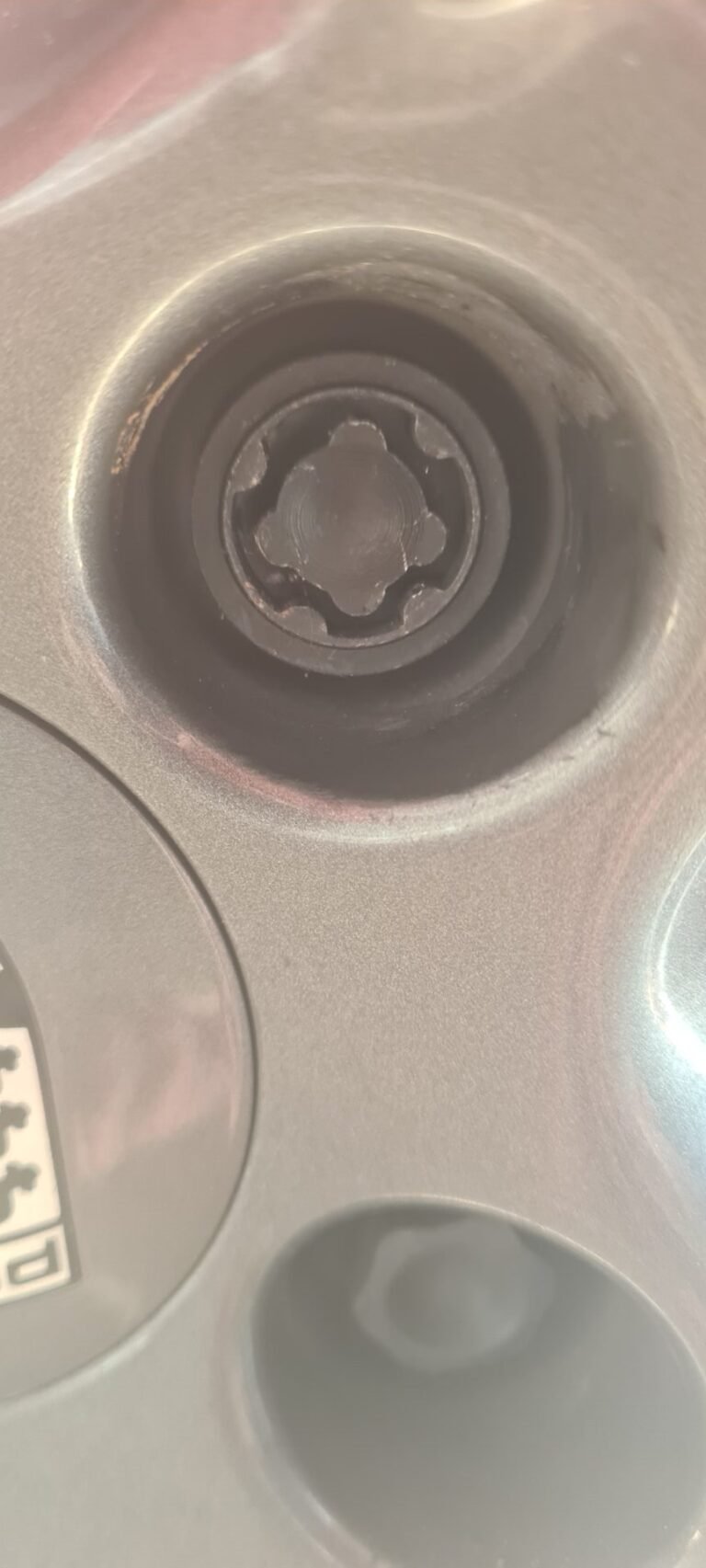 PORSCHE PANAMERA wheel locking nut key replacement