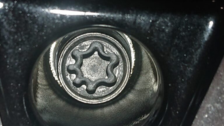 Porsche Macan EV wheel lock key code