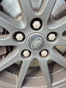 Range rover Evoque wheel locking nut key replacement