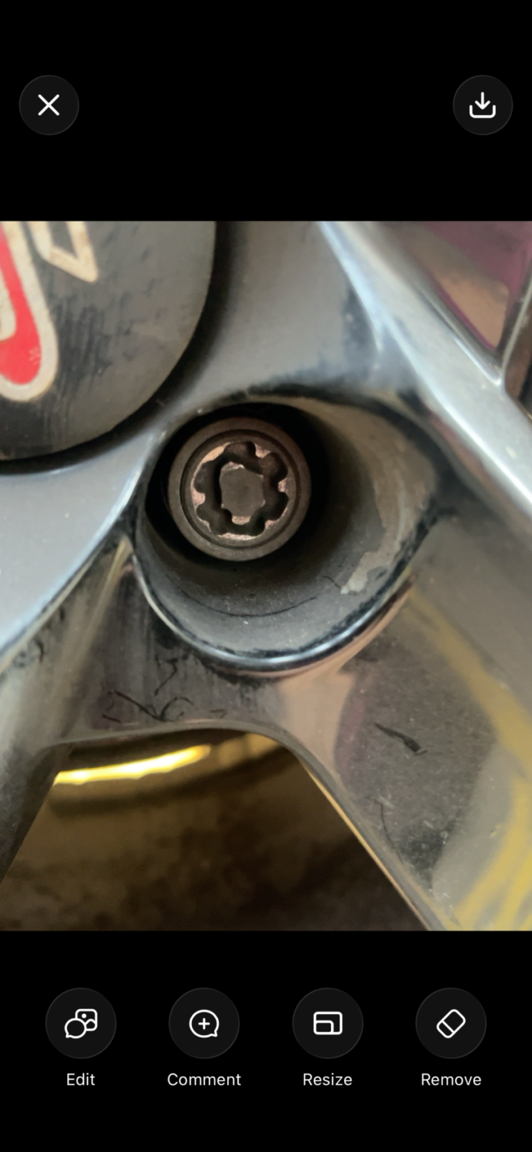 Seat ibiza fr ibiza wheel locking nut key replacement