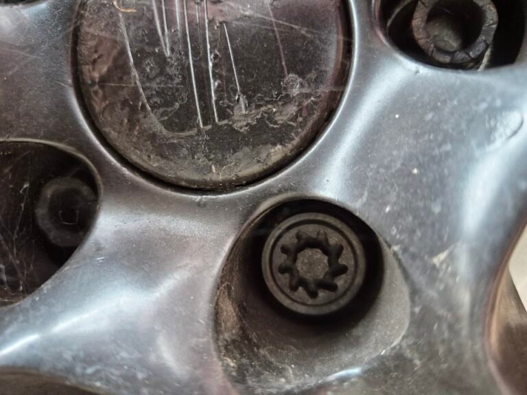 Seat Ibiza wheel locking nut key replacement