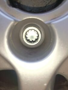 Seat Ibiza wheel locking nut key replacement