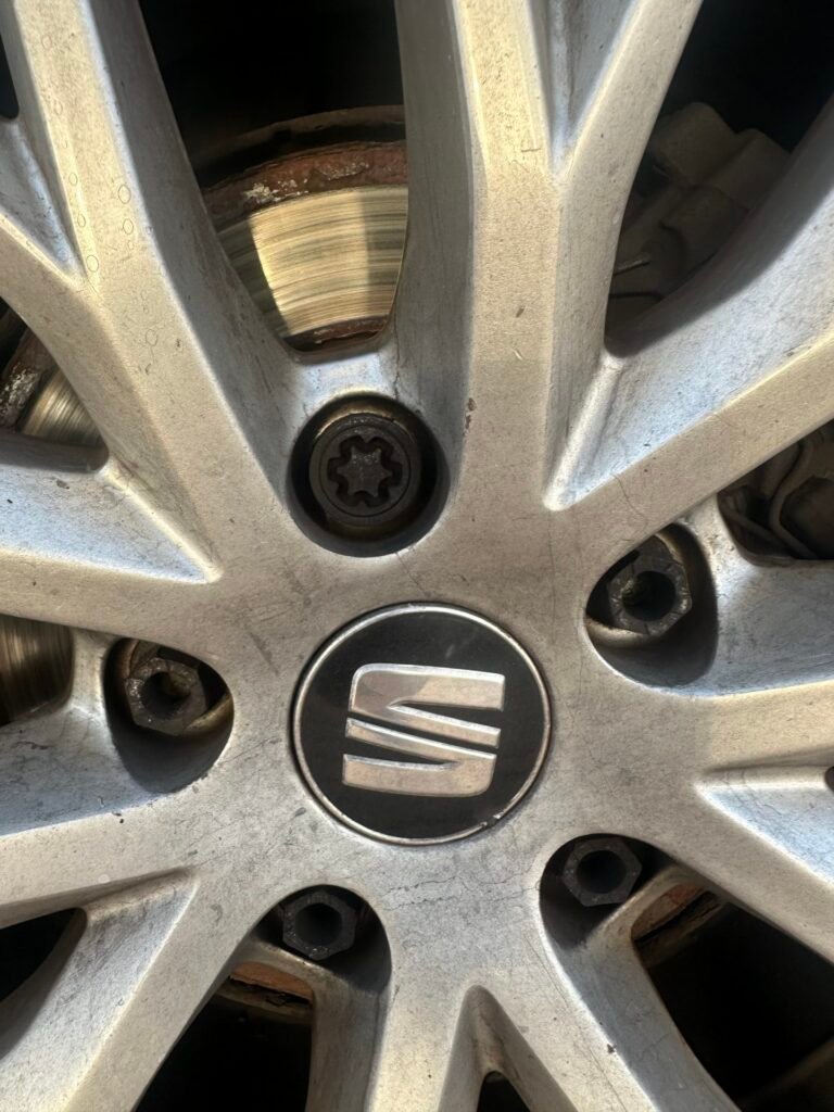 Seat Ibiza wheel locking nut key replacement