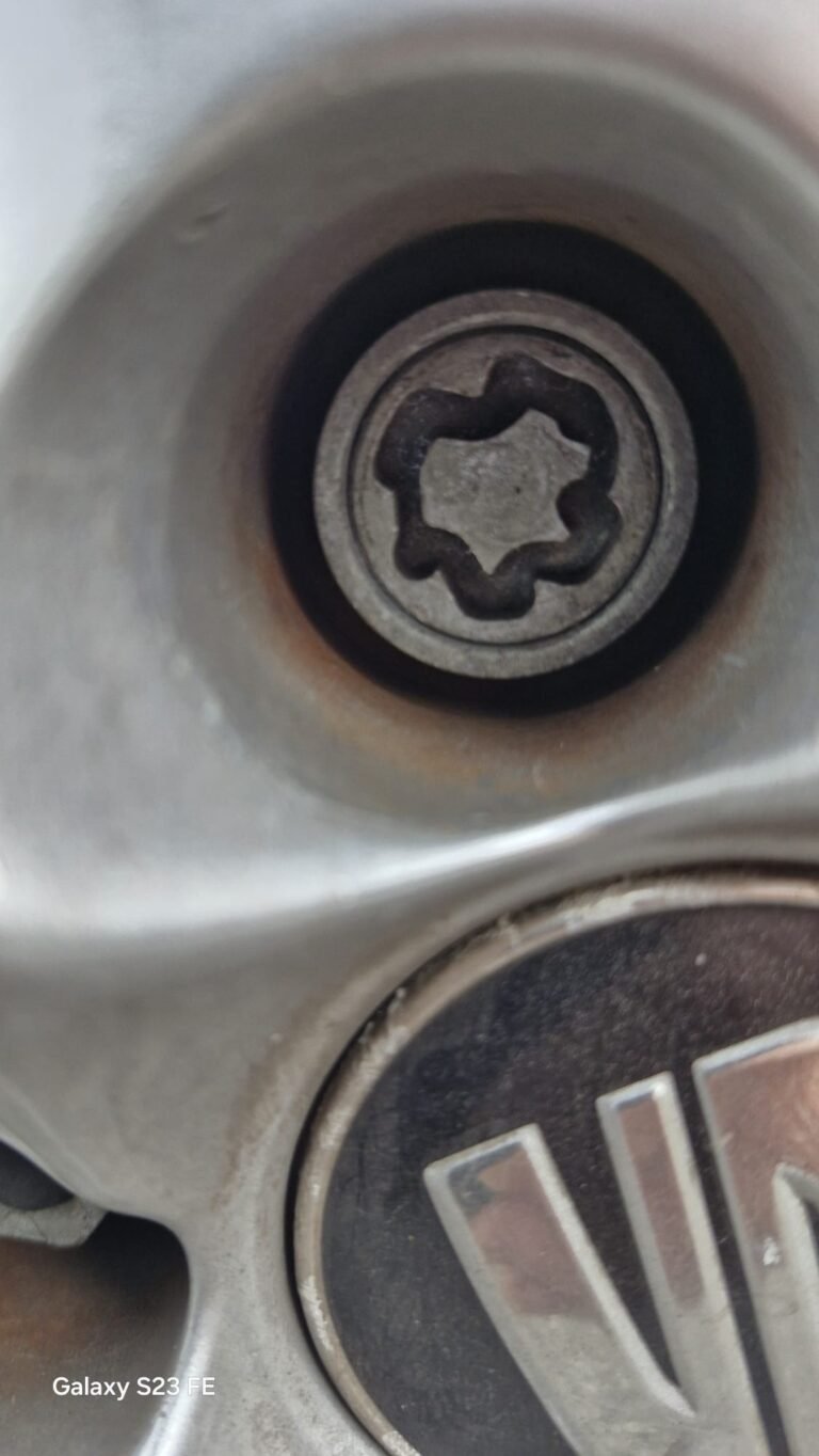 Seat Ibiza wheel locking nut key replacement