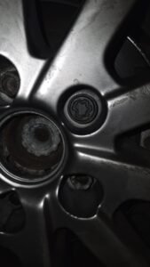 Seat Ibiza wheel locking nut key replacement