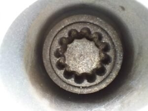 Seat Leon estate wheel locking nut key replacement