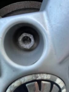 Skoda Fabia 2014 wheel locking nut key replacement