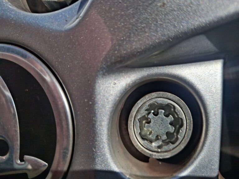 skoda octavia wheel locking nut key replacement