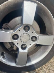 Smart Forfour wheel locking nut key replacement
