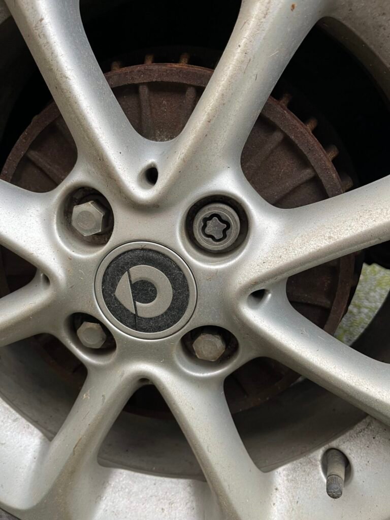 Smart Forfour wheel locking key