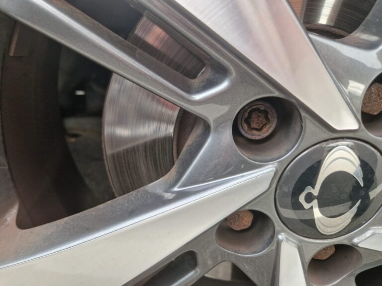 Ssangyong Korando wheel locking nut key replacement