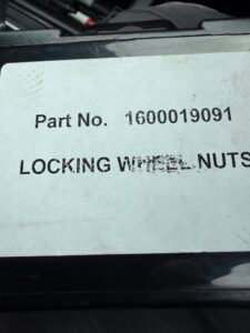 SsangYong Musso wheel locking nut key replacement