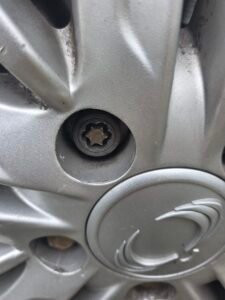 Ssangyong Turismo wheel locking nut key replacement