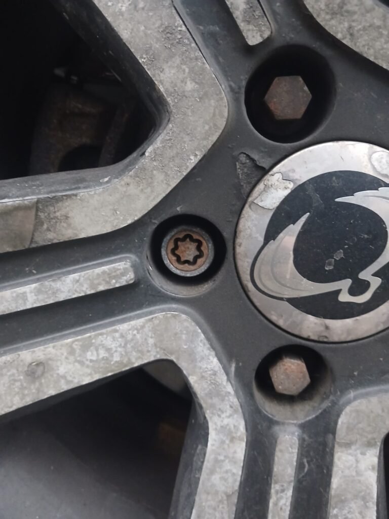 Ssangyong Turismo wheel locking nut key replacement