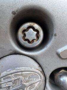 Subaru Forester wheel locking nut key replacement