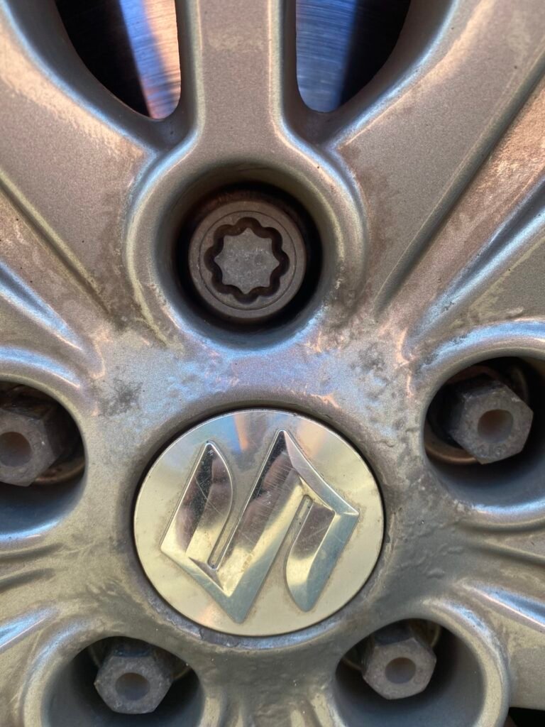 Suzuki SX4 wheel locking nut key replacement