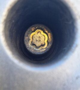 Test Test wheel locking nut key replacement
