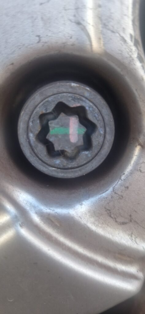 Toyota Aygo wheel locking nut key replacement