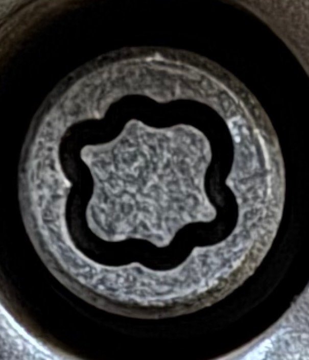 Toyota BZ4X wheel locking nut key replacement