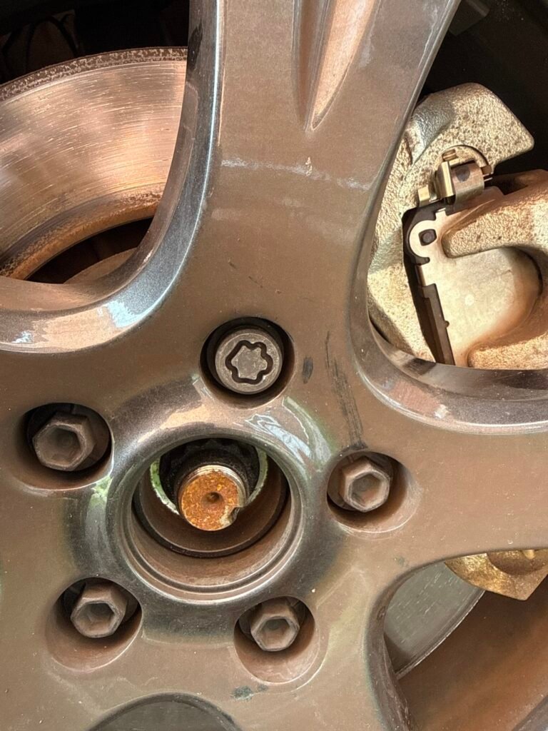 Toyota Bz4x pure wheel locking nut key replacement