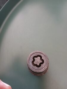 Toyota Rav 4 2007 wheel locking nut key replacement