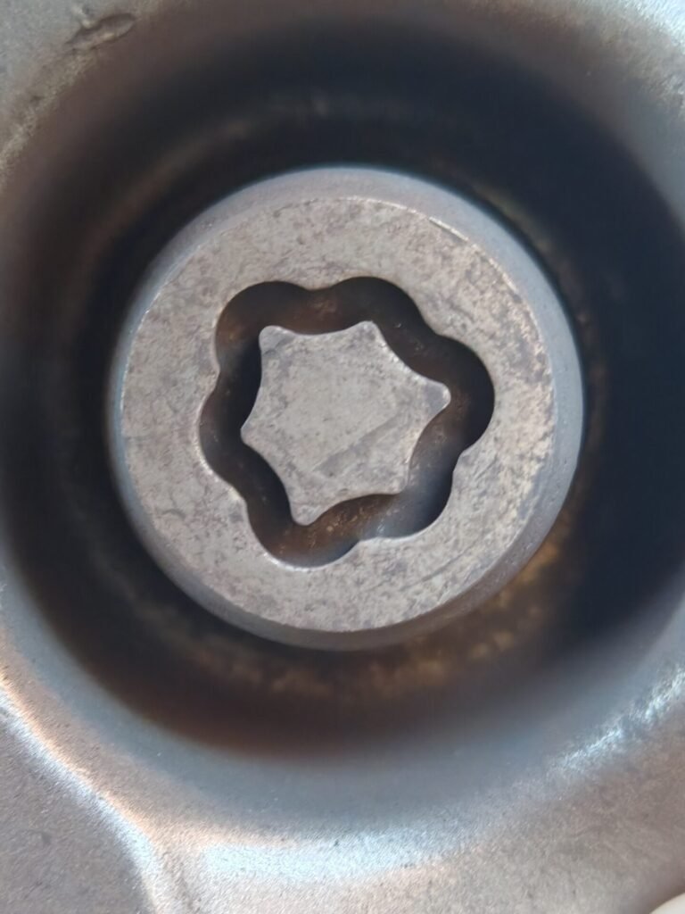 Toyota Yaris wheel locking nut key replacement