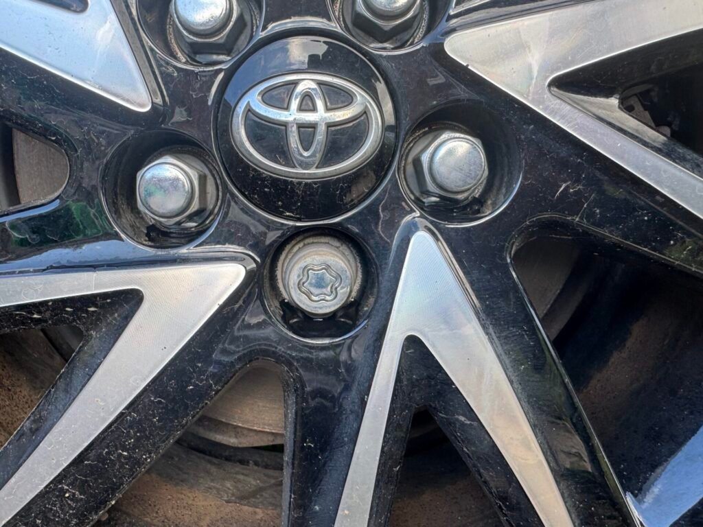 Toyota Yaris MK4 wheel locking nut key replacement
