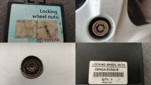 Toyota corolla locking lug nut