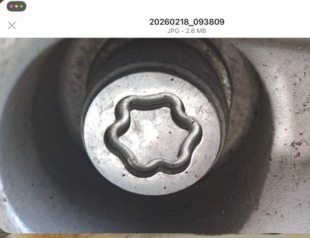 Toyota Corolla ICON HEV CVT HYBRID 2022 wheel lock key code