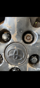 Toyota RAV4 wheel lock key code