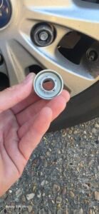 Transit Custom wheel locking nut key replacement