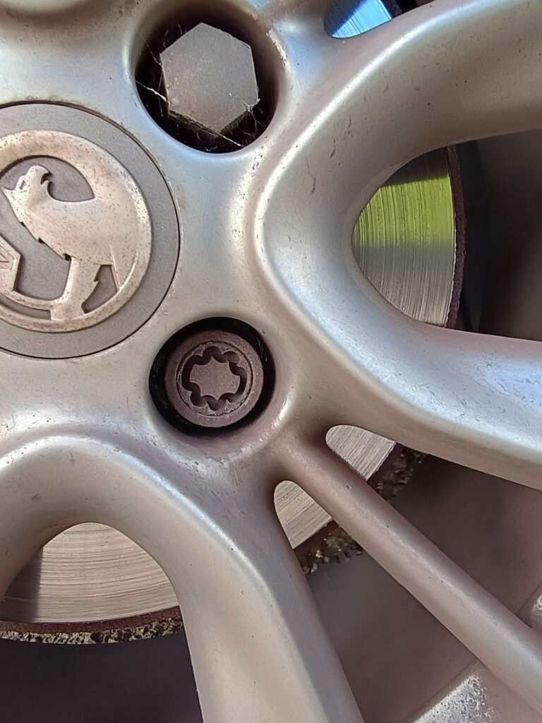 Vauxhall Adam wheel locking nut key replacement