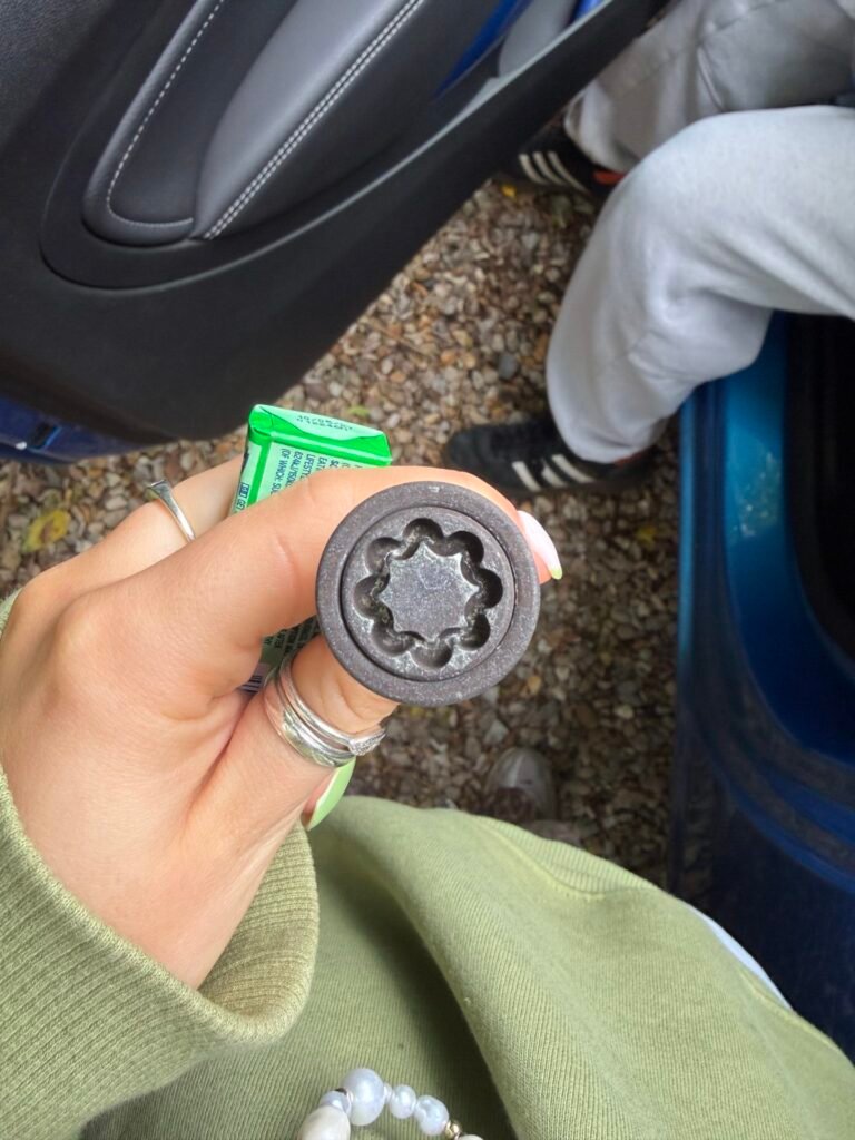 Vauxhall Adam wheel locking nut key replacement