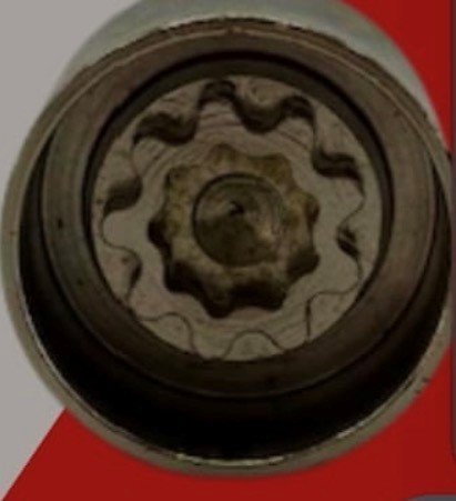 Vauxhall Antara wheel locking nut key replacement