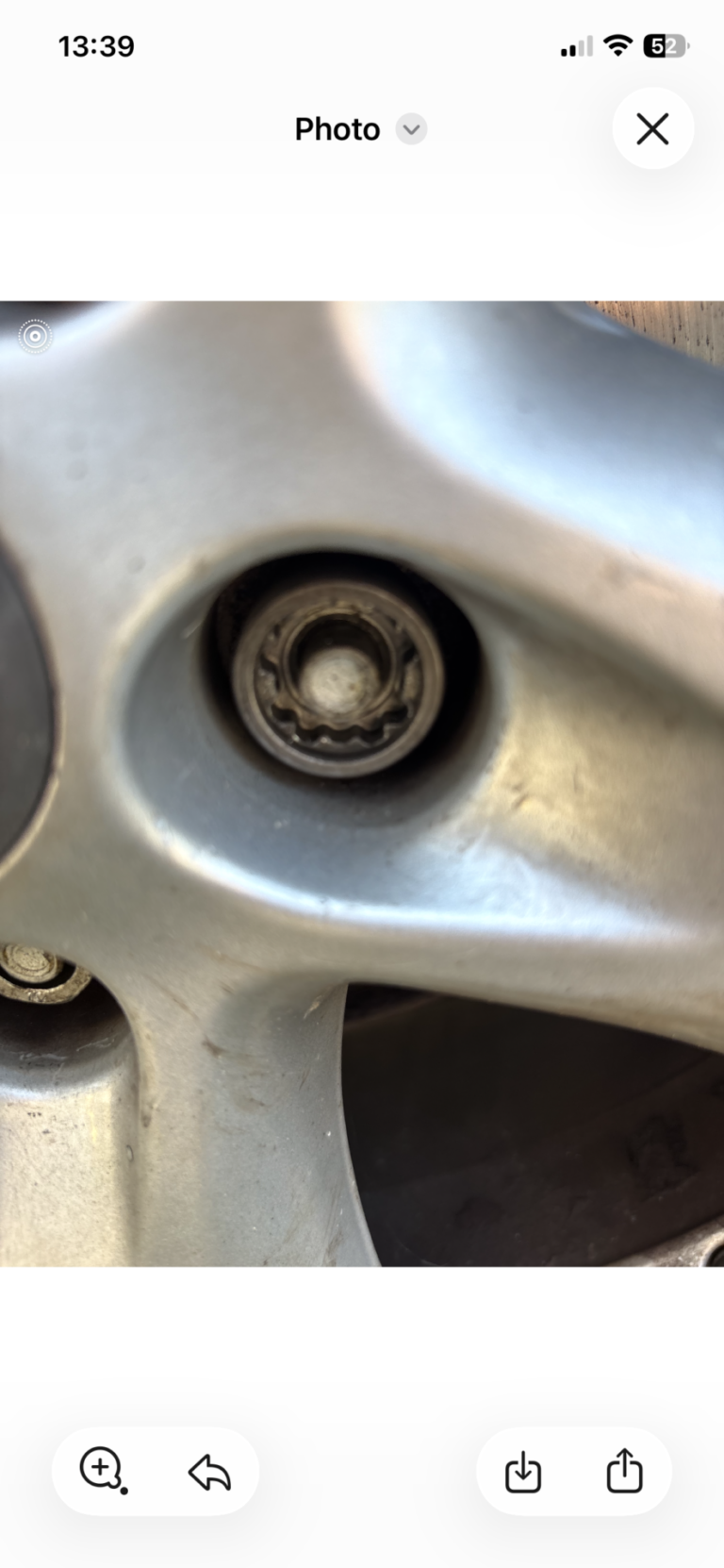 Vauxhall Astra wheel locking nut key replacement
