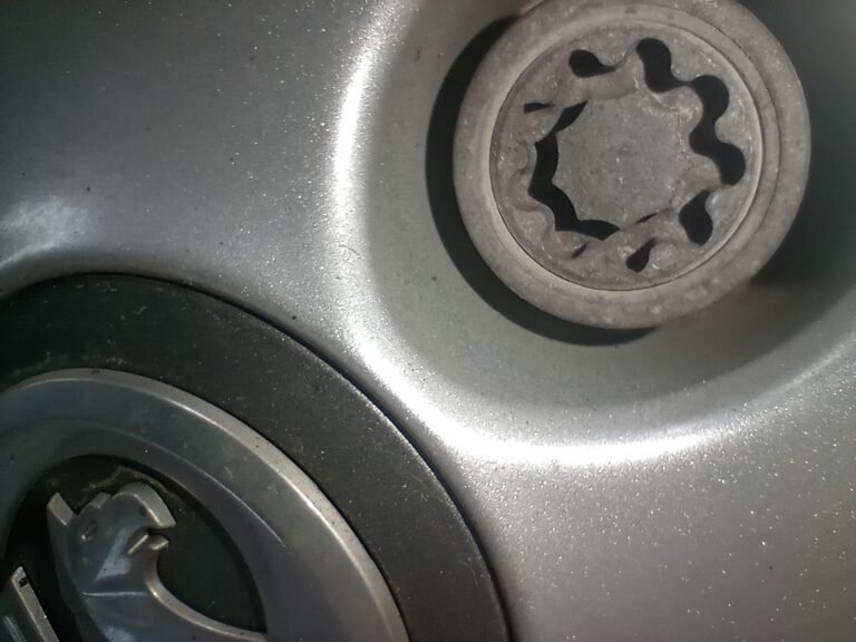 Vauxhall Corsa D (2014) wheel locking nut key replacement
