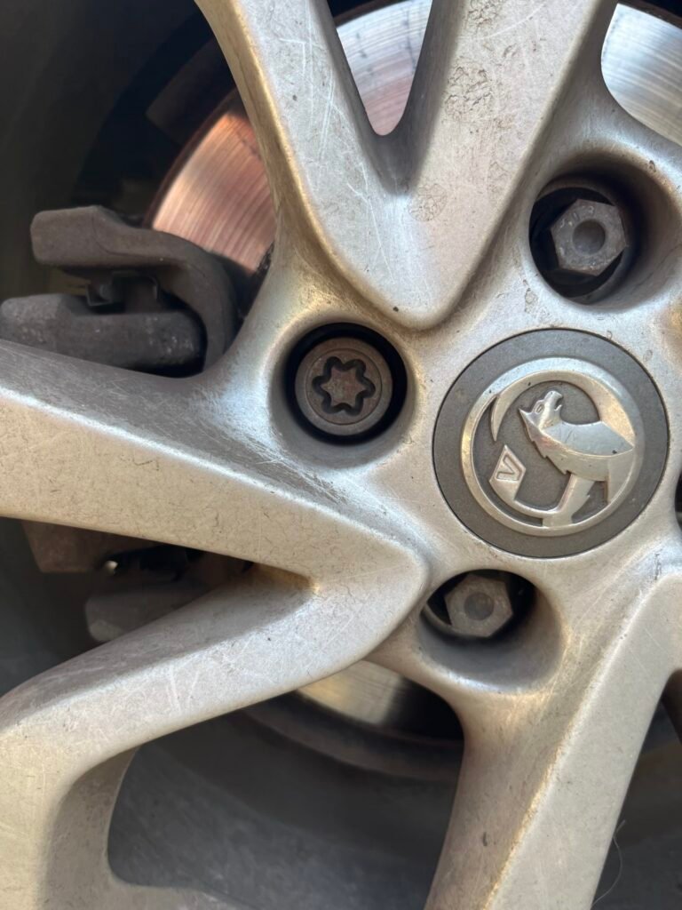 Vauxhall Corsa wheel locking nut key replacement