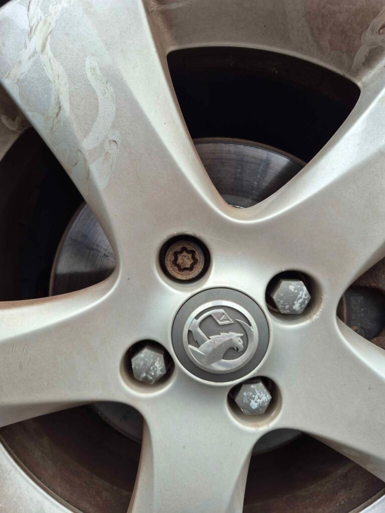 Vauxhall Corsa wheel locking nut key replacement
