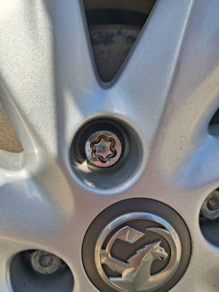 Vauxhall Corsa wheel locking nut key replacement