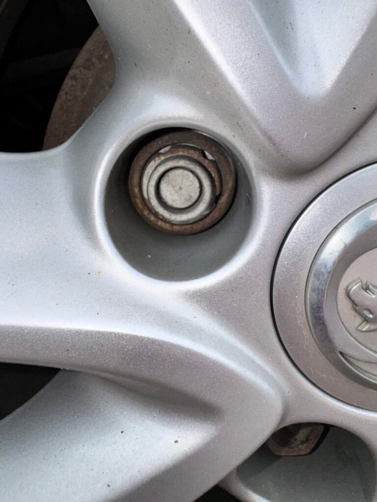 Vauxhall CORSA wheel locking nut key replacement