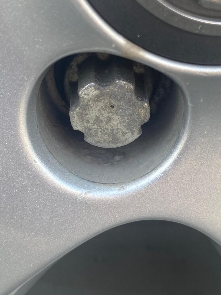Vauxhall Corsa wheel locking nut key replacement