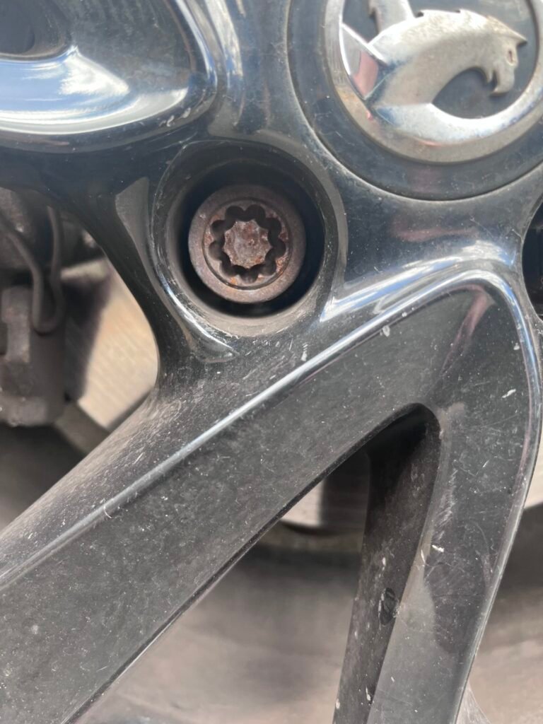 Vauxhall Corsa Sri wheel locking nut key replacement