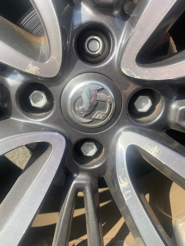 Vauxhall Crossland wheel locking nut key replacement