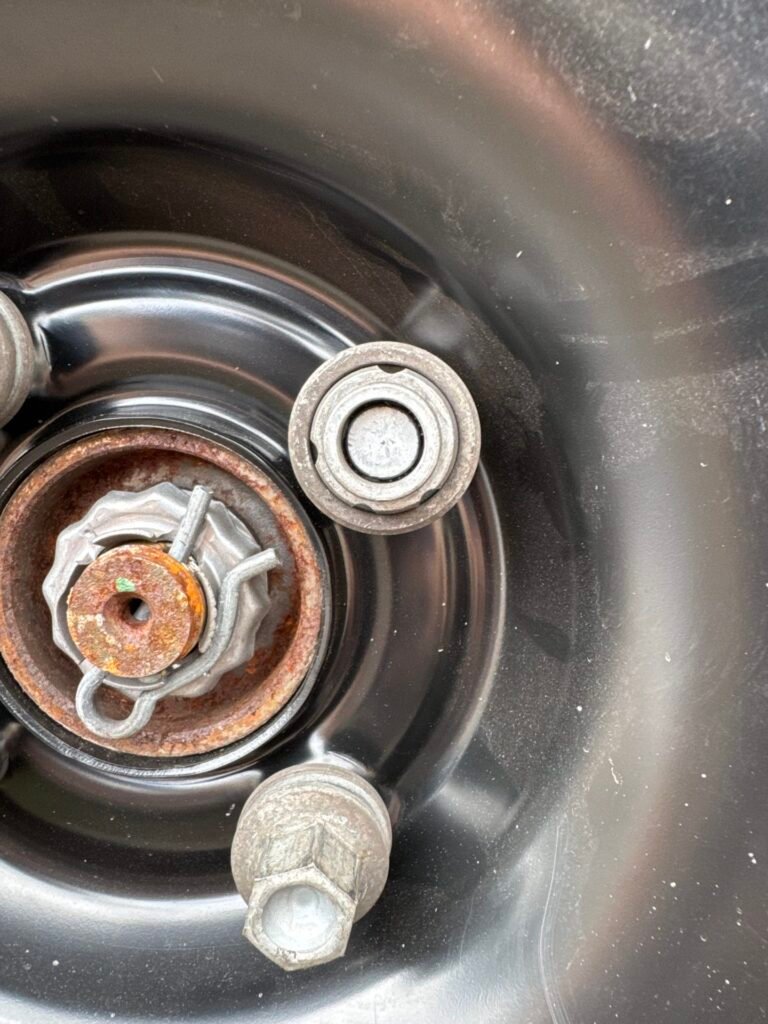 Vauxhall Crossland wheel locking nut key replacement