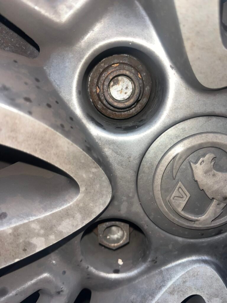 Vauxhall Crossland x wheel locking nut key replacement