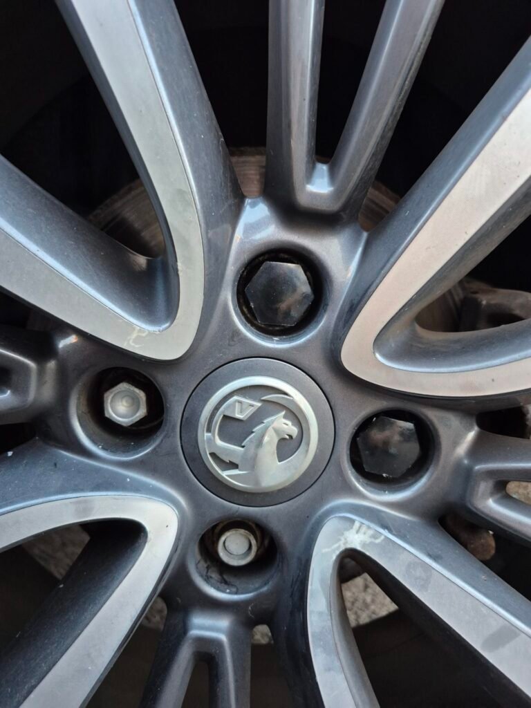 Vauxhall Crossland x wheel locking nut key replacement