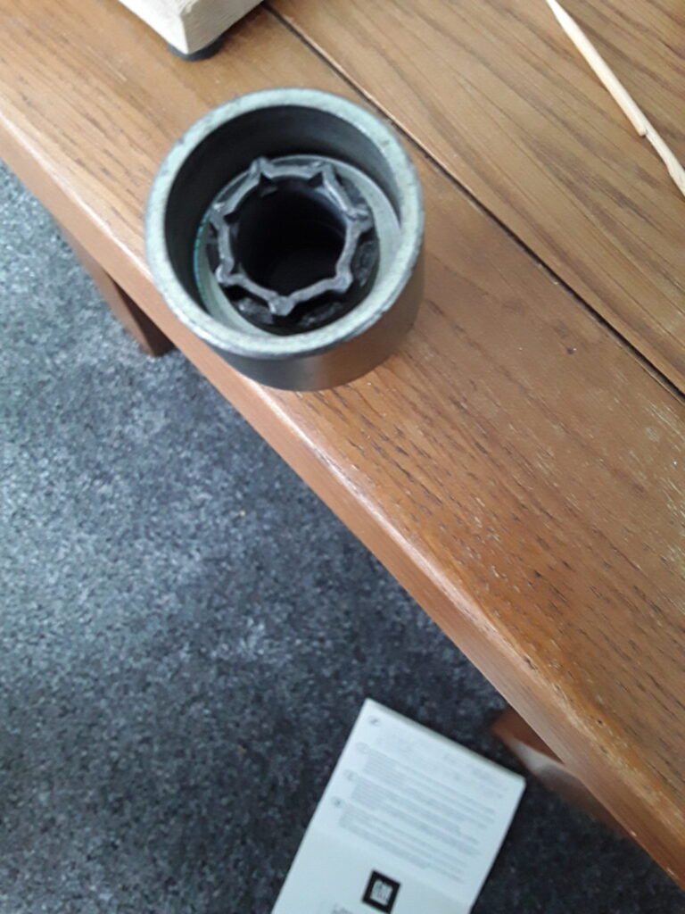 Vauxhall Insignia wheel locking nut key replacement