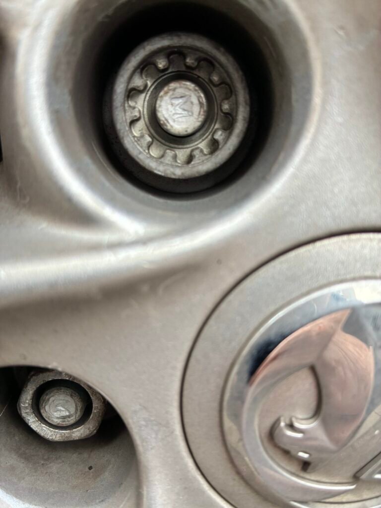 Vauxhall Insignia wheel locking nut key replacement
