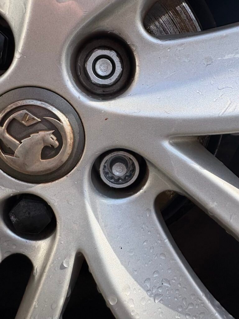 Vauxhall Mokka wheel locking nut key replacement