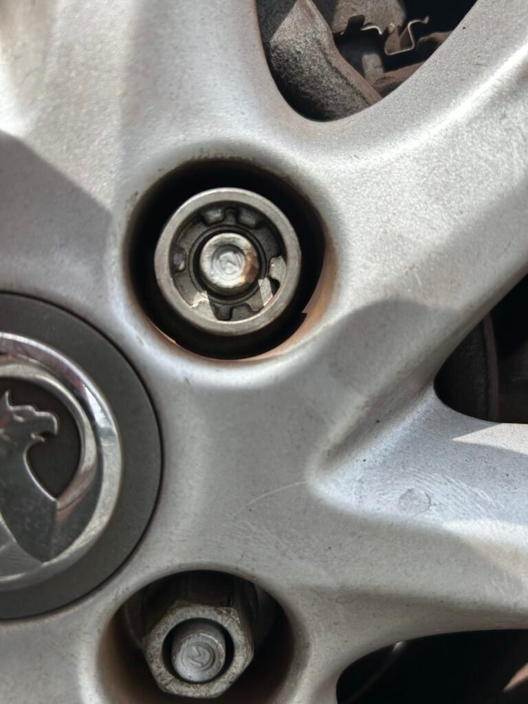 Vauxhall Viva wheel locking nut key replacement